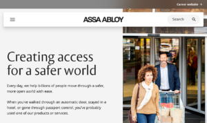 The ASSA ABLOY Group - global leaders in access solutions