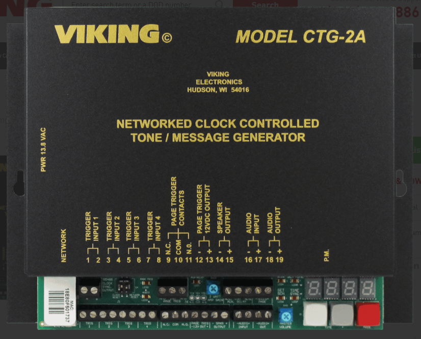  Viking Electronics – CTG-2A