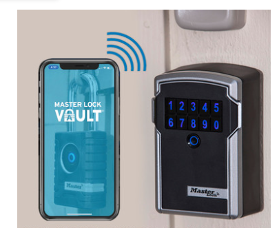 Bluetooth Wall-Mount Lock Box